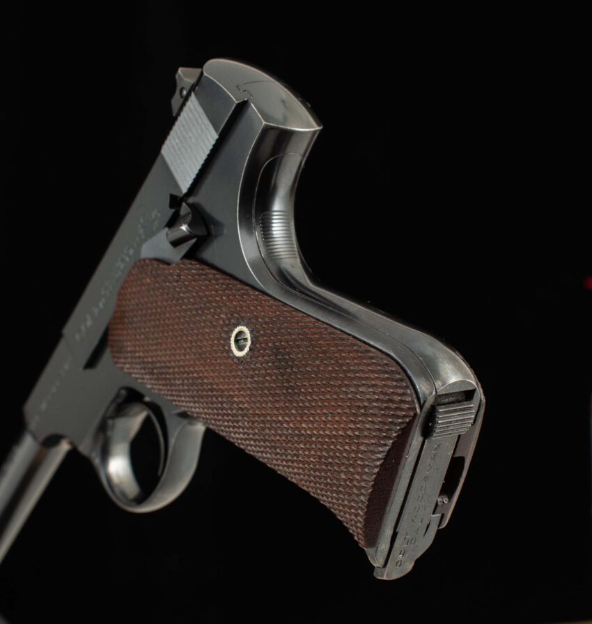 COLT WOODSMAN - .22LR, 1941, 99% FACTORY BLUE