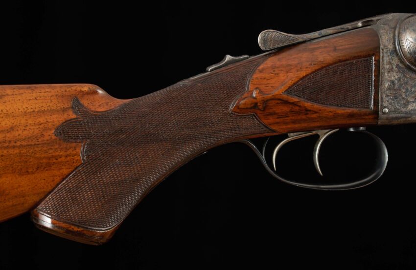 Parker BH 12 Ga - 32” WITH RAISED FLAT RIB, FACTORY BEAVERTAIL