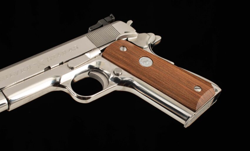 Colt Silver Star .45ACp – UPGRADED SIGHT, PRESENTATION BOX