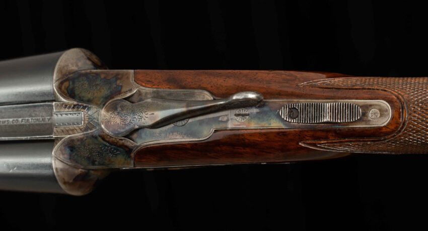 L.C. Smith Grade 2 12 Gauge - 1905, ENGLISH STOCK, HIGH CONDITION