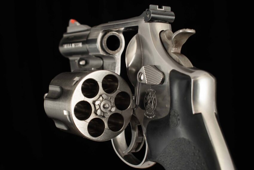 Smith & Wesson Model 629 RSR Trail Boss .44MAG – 99%, PORTED, CASE