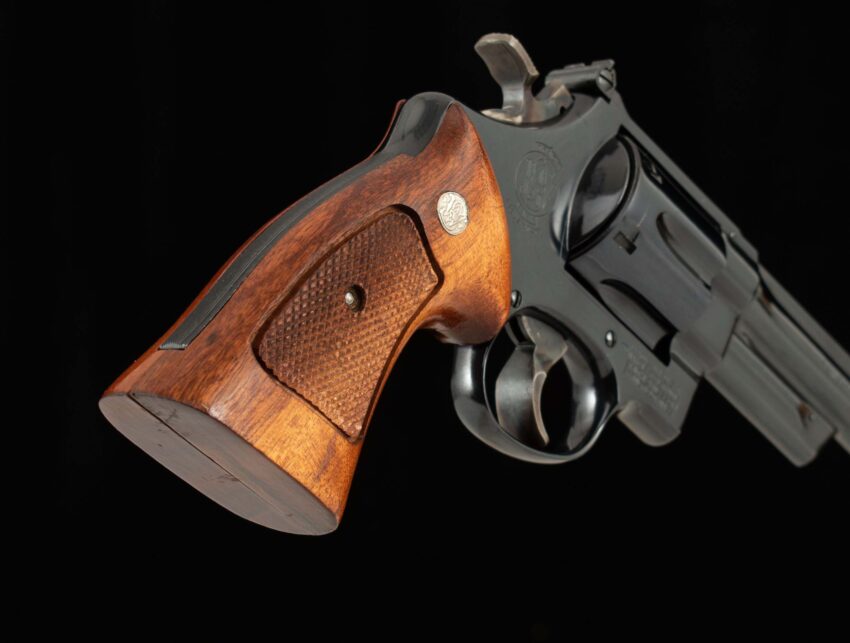 Smith & Wesson 27-2 .357 Magnum – RARE 5” BARREL, 99%, BOX, PAPERS