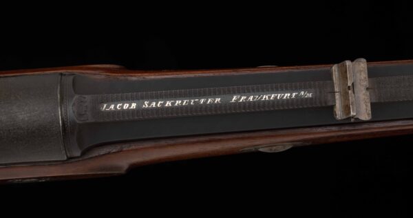 Jacob Sackreuter Deluxe Sporting Rifle 8mm - INTEGRAL RIB, SET TRIGGERS