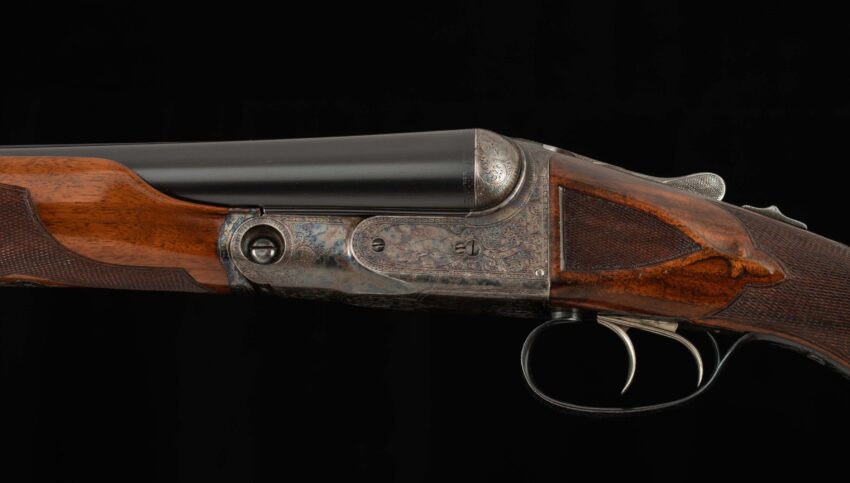 Parker BH 12 Ga - 32” WITH RAISED FLAT RIB, FACTORY BEAVERTAIL