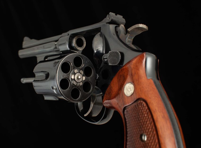 Smith & Wesson 27-2 .357 Magnum – RARE 5” BARREL, 99%, BOX, PAPERS