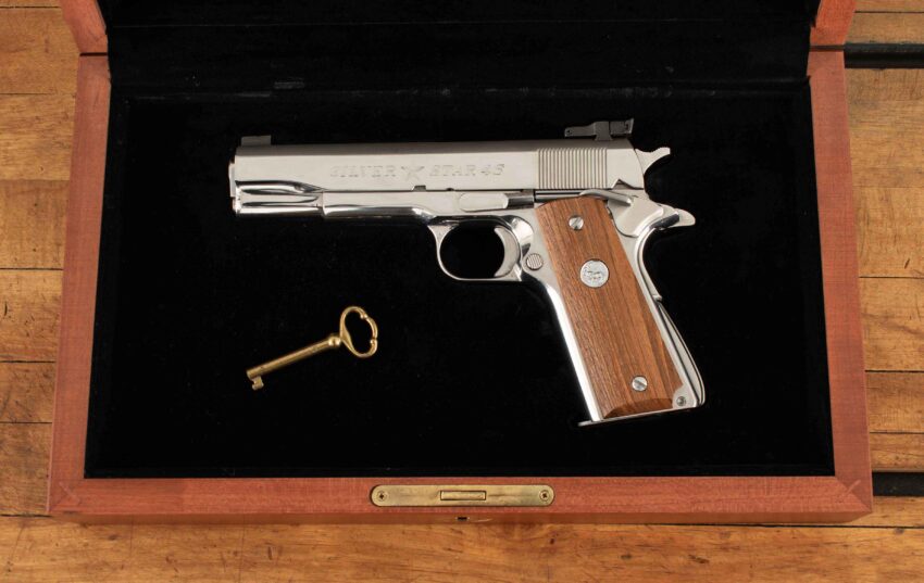 Colt Silver Star .45ACp – UPGRADED SIGHT, PRESENTATION BOX