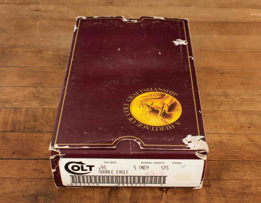 Colt Double Eagle .45ACP - DA/SA,1990, UNFIRED, BOX, PAPERS