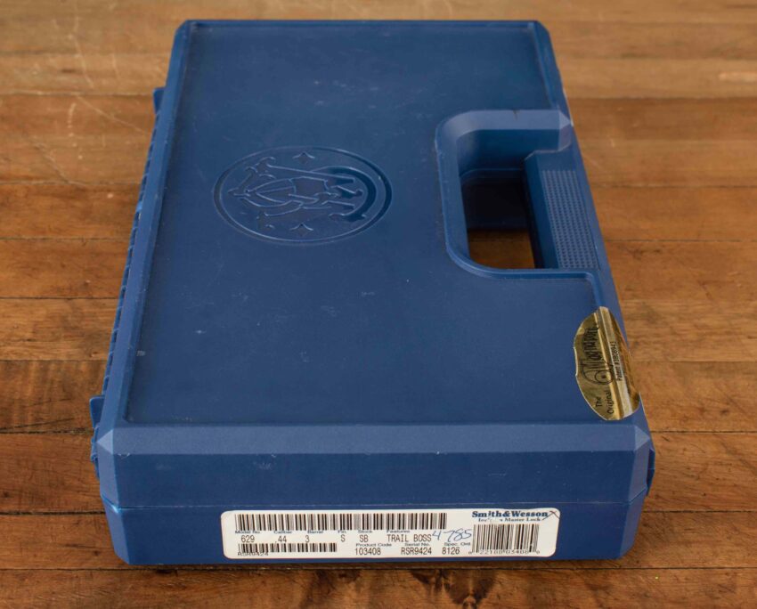 Smith & Wesson Model 629 RSR Trail Boss .44MAG – 99%, PORTED, CASE