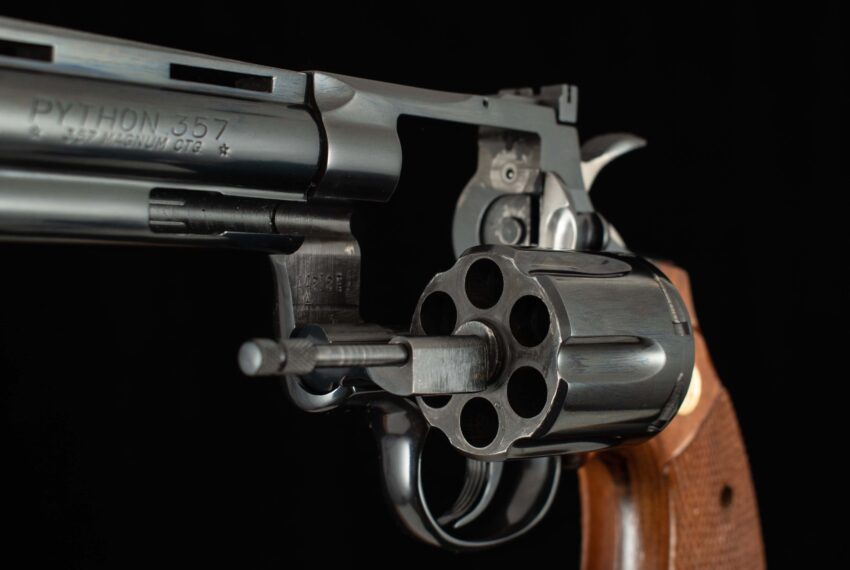 Colt Python .357MAG - 1976, 99%, MIRROR BORE, HARDCASE