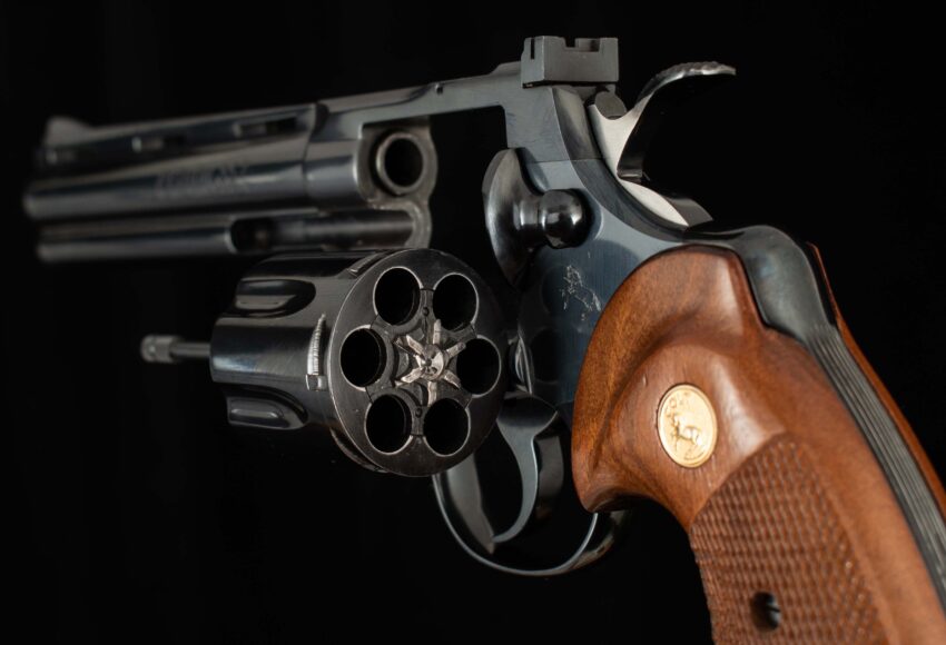 Colt Python .357MAG - 1976, 99%, MIRROR BORE, HARDCASE