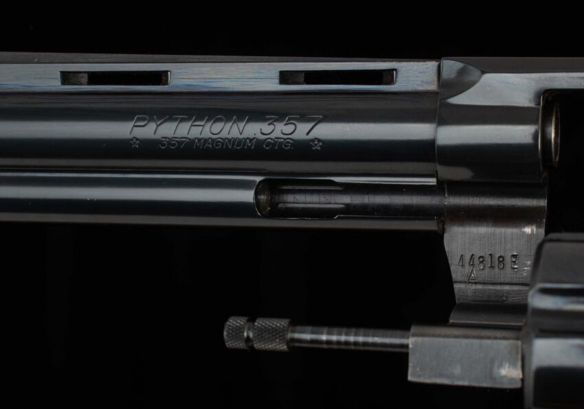 Colt Python .357MAG - 1976, 99%, MIRROR BORE, HARDCASE