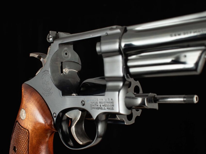 Smith & Wesson 27-2 .357 Magnum – RARE 5” BARREL, 99%, BOX, PAPERS