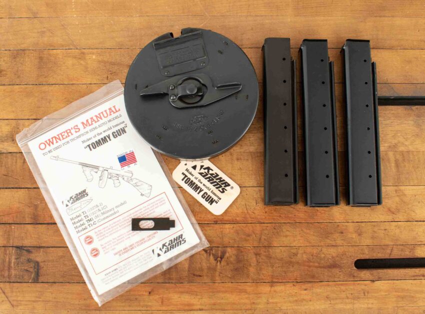 Auto-Ordnance Thompson 1927A1 ,45ACP - 99%, BOX, 3 STICK MAGS, 1 DRUM
