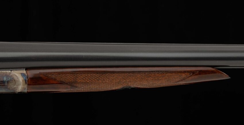 L.C. Smith Grade 2 12 Gauge - 1905, ENGLISH STOCK, HIGH CONDITION
