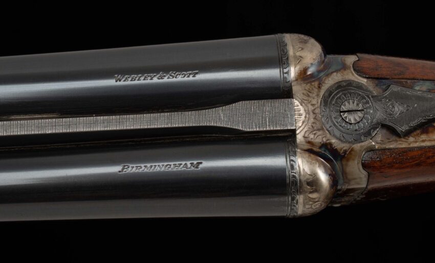 Webley & Scott Model 700 Churchill 12ga - 25", FEATHERWEIGHT, HEAVY PROOF