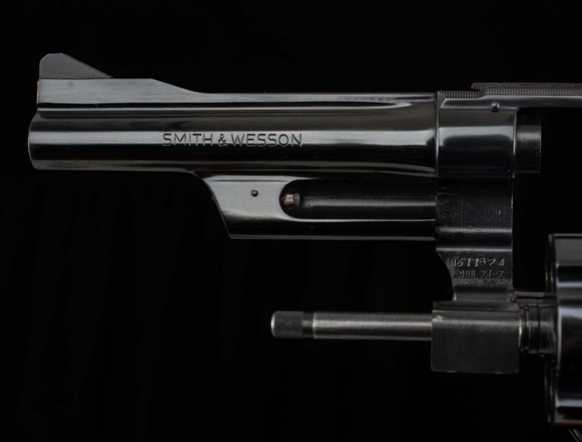 Smith & Wesson 27-2 .357 Magnum – RARE 5” BARREL, 99%, BOX, PAPERS