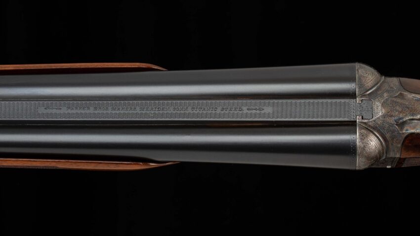 Parker BH 12 Ga - 32” WITH RAISED FLAT RIB, FACTORY BEAVERTAIL