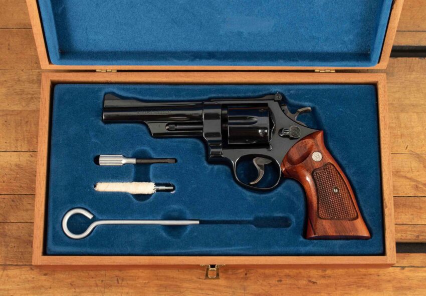 Smith & Wesson 27-2 .357 Magnum – RARE 5” BARREL, 99%, BOX, PAPERS