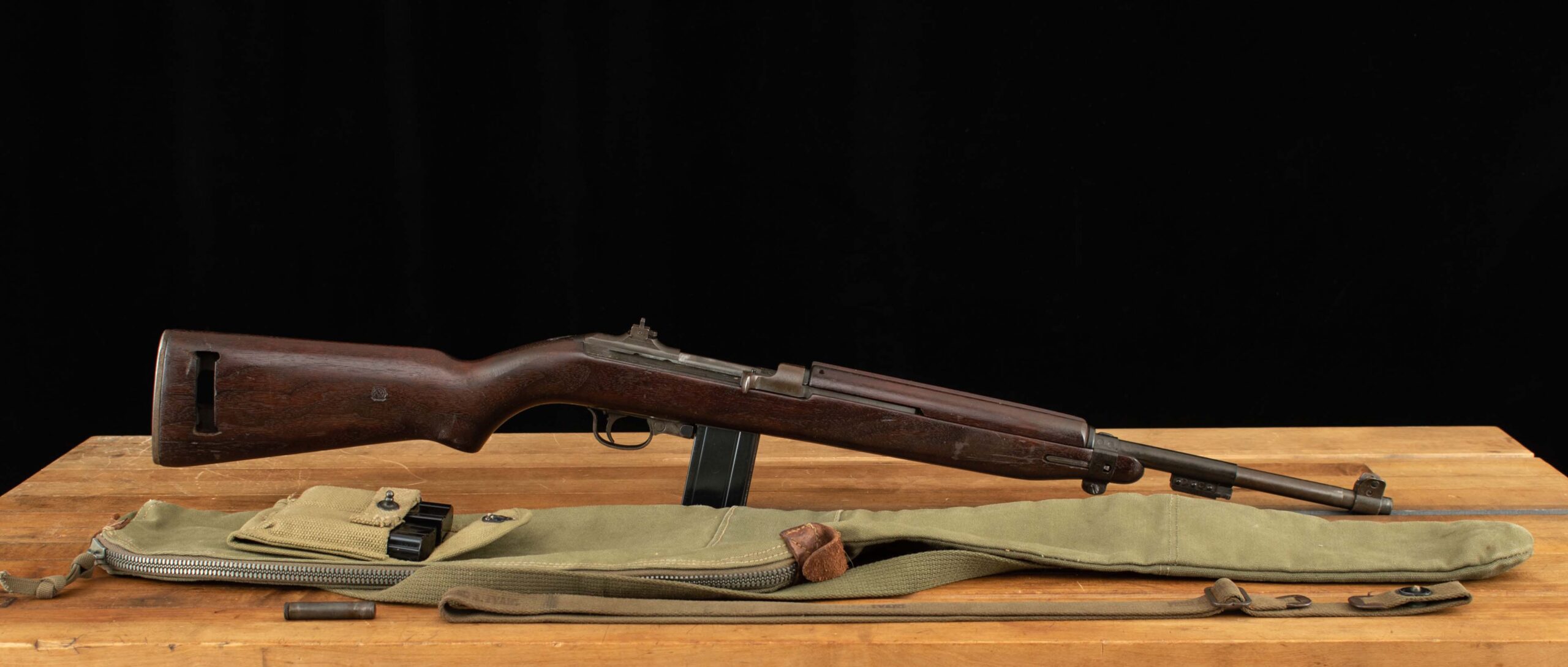 I.B.M. M1 Carbine .30 Carbine - 1943, ACCESSORIES, 3 MAGS, HANSON BAG