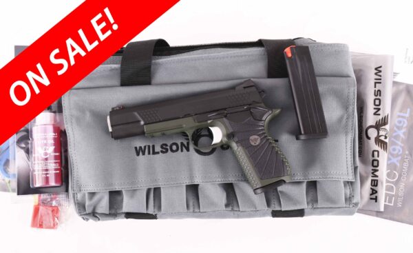 Wilson Combat 9mm - EDC X9L, VFI SIGNATURE, GREEN, LIGHTRAIL, TRITIUM