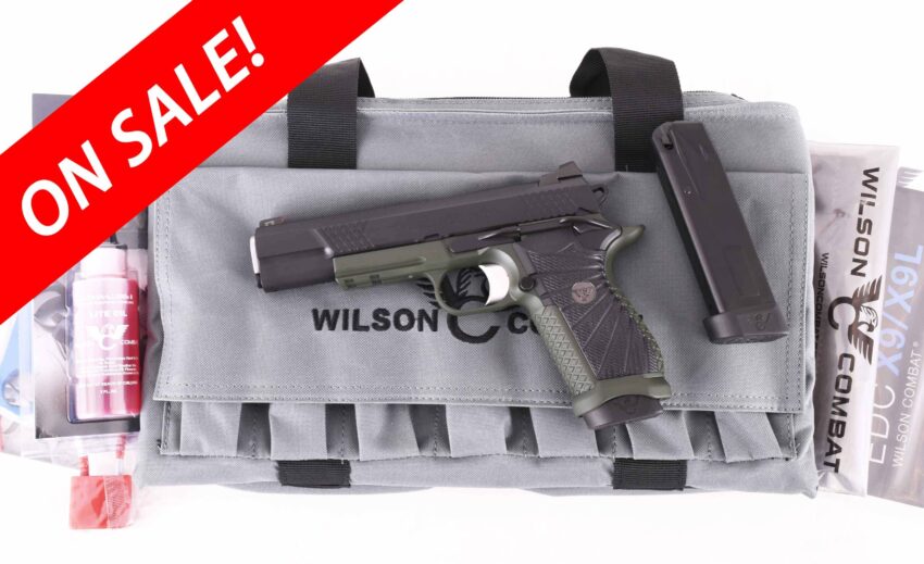 Wilson Combat 9mm - EDC X9L, VFI SIGNATURE, GREEN, LIGHTRAIL, MAGWELL, NEW