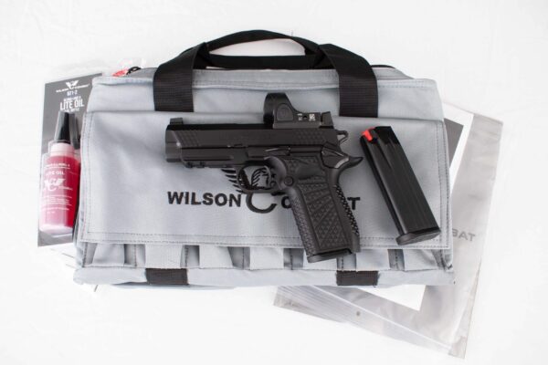 Wilson Combat 9mm – SFX9, VFI SERIES, 4”, 15rd, SRO, LIGHTRAIL, BLACK