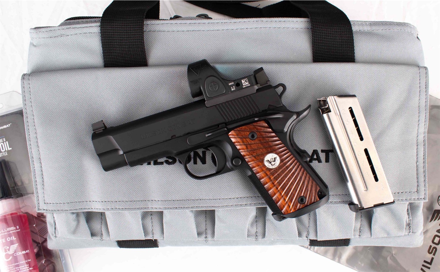 Wilson Combat 9mm – SENTINEL XL, VFI SERIES, MAGWELL, SRO, COCOBOLO GRIPS