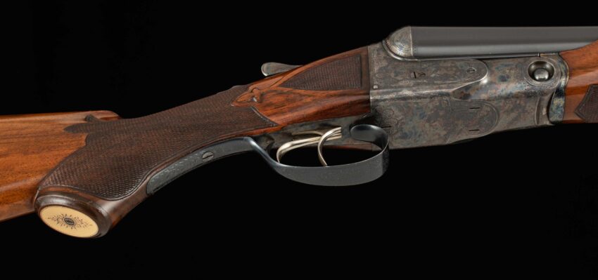 Parker BH 12 Ga - 32” WITH RAISED FLAT RIB, FACTORY BEAVERTAIL