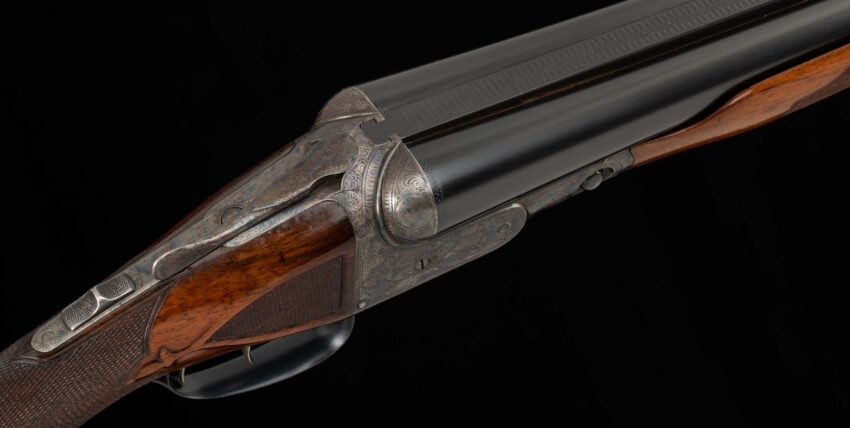 Parker BH 12 Ga - 32” WITH RAISED FLAT RIB, FACTORY BEAVERTAIL