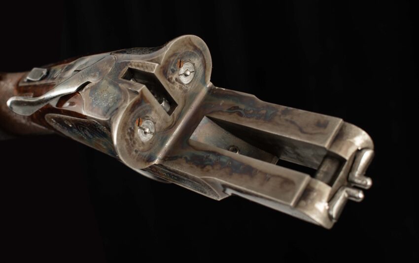 L.C. Smith Grade 2 12 Gauge - 1905, ENGLISH STOCK, HIGH CONDITION