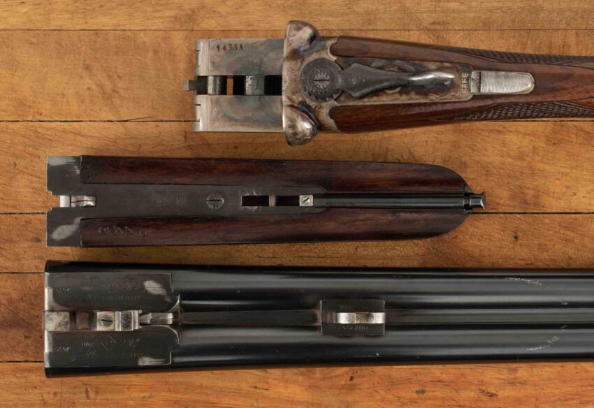 Webley & Scott Model 700 Churchill 12ga - 25", FEATHERWEIGHT, HEAVY PROOF