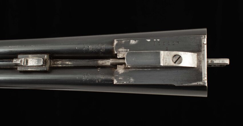 L.C. Smith Grade 2 12 Gauge - 1905, ENGLISH STOCK, HIGH CONDITION
