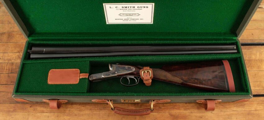 L.C. Smith Grade 2 12 Gauge - 1905, ENGLISH STOCK, HIGH CONDITION