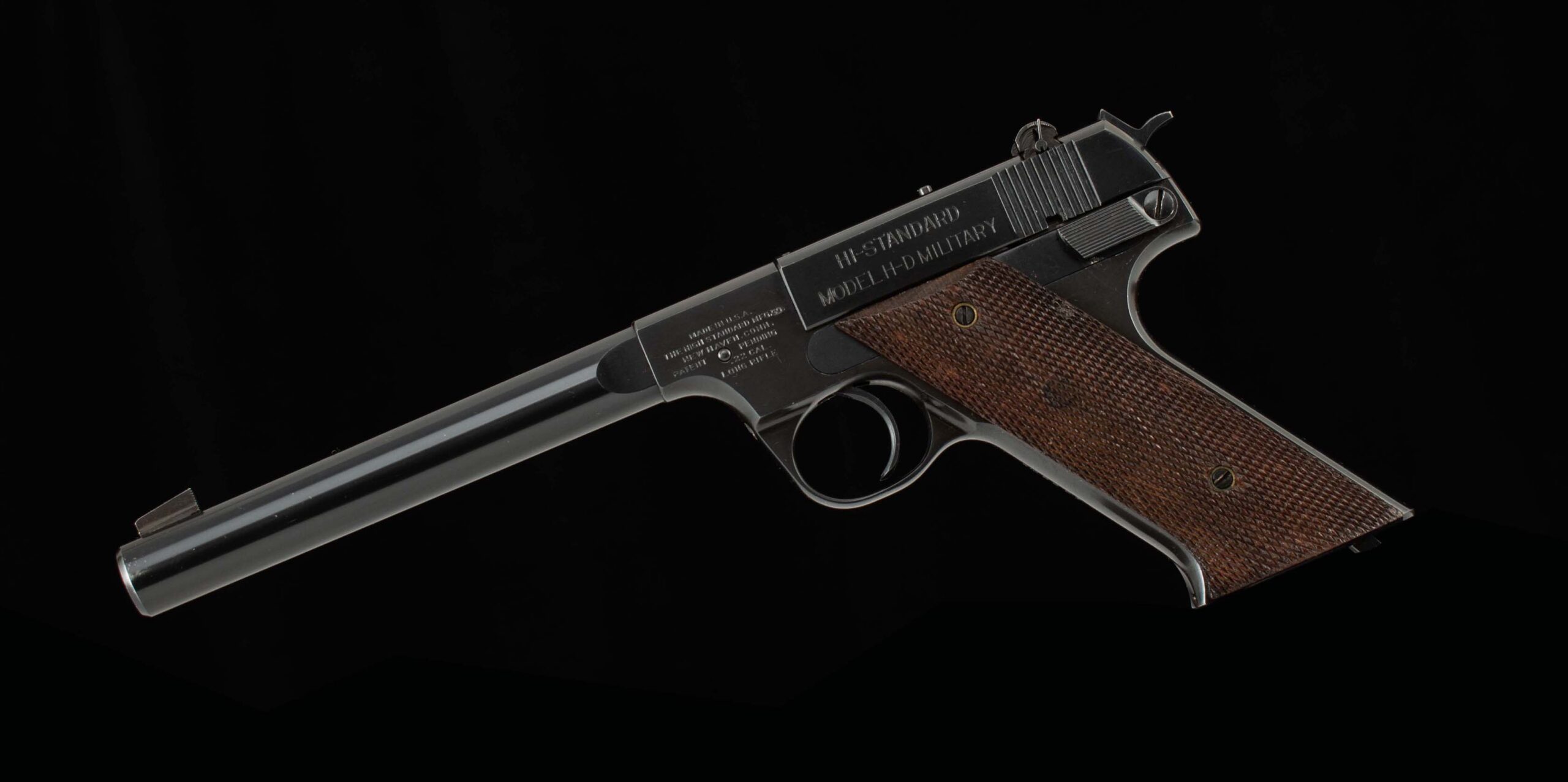 Hi-Standard Model H-D Military, 22LR -99% FACTORY 2 MAGS