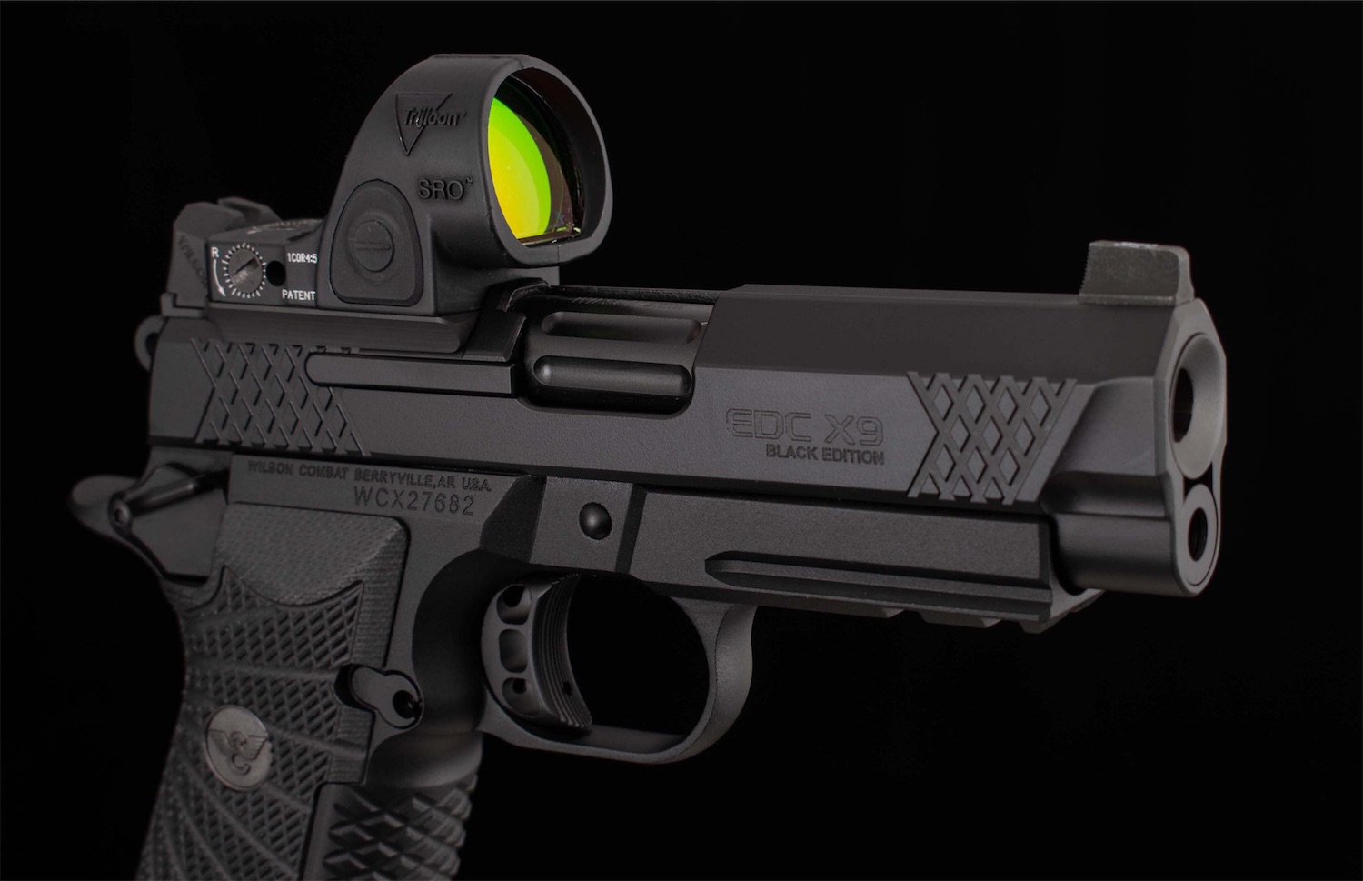 Wilson Combat 9mm -EDC X9, VFI SERIES, BLACK EDITION, SRO