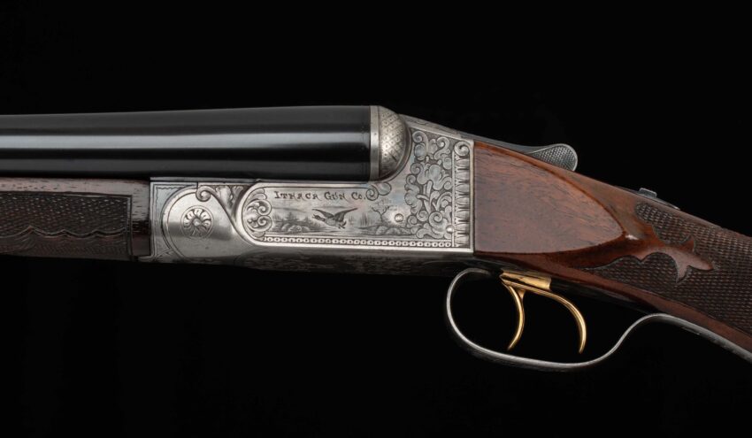 Ithaca 4E 12 Gauge - 1921, 70% FACTORY CASE COLOR, 28”