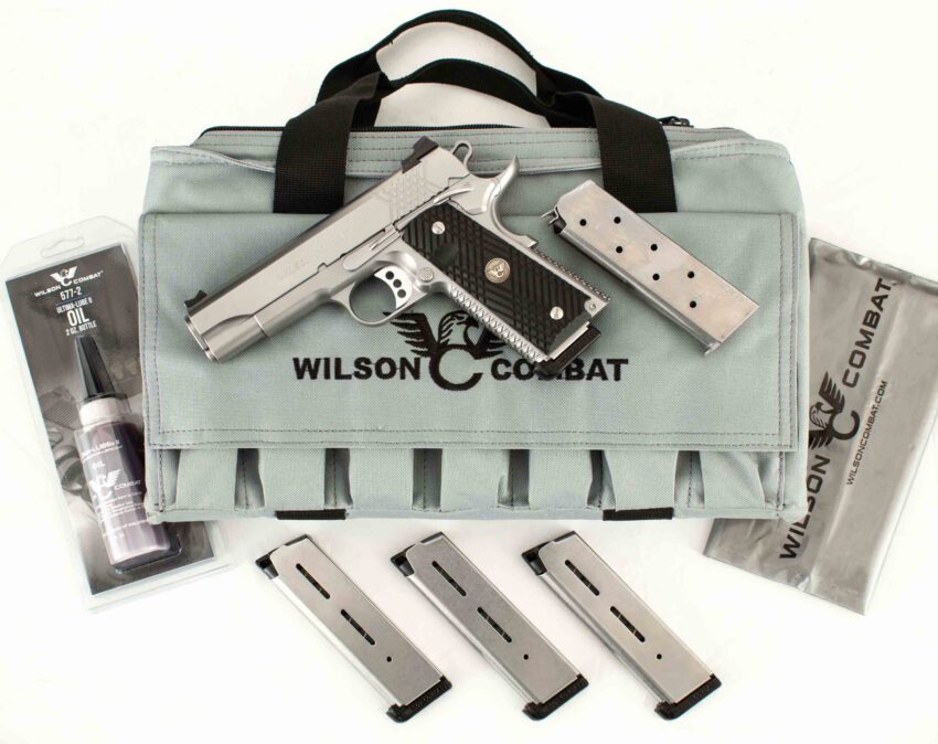 Wilson Combat X-Tac Commander, .45ACP - USED, 5 MAGAZINES