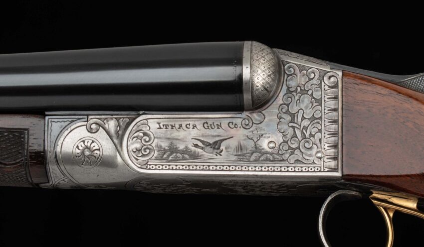 Ithaca 4E 12 Gauge - 1921, 70% FACTORY CASE COLOR, 28”