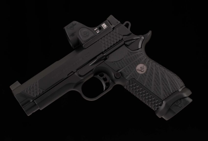 Wilson Combat EDC X9 9mm - VFI SERIES, BLACK EDITION, TRIJICON SRO