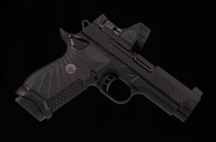 Wilson Combat EDC X9 9mm - VFI SERIES, BLACK EDITION, TRIJICON SRO