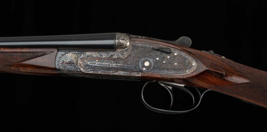 AyA No. 2 .410 - 99%, 2008, SIDELOCK, ENGLISH GRIP, 27”, 5LBS.