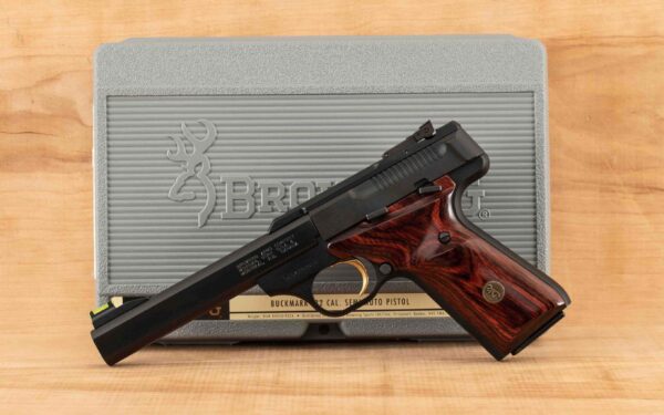 Browning Buckmark .22LR – 99%, CASED, MIRROR BORE