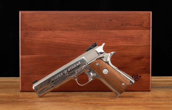 Colt Silver Star .45ACp – UPGRADED SIGHT, PRESENTATION BOX