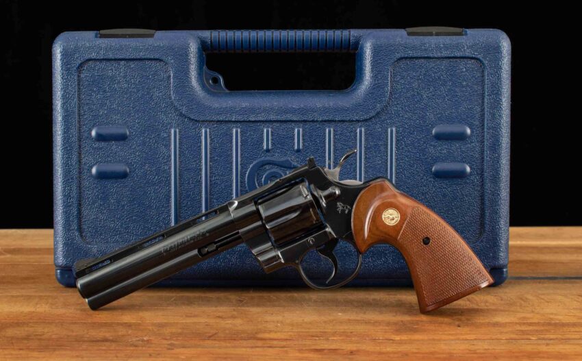 Colt Python .357MAG - 1976, 99%, MIRROR BORE, HARDCASE