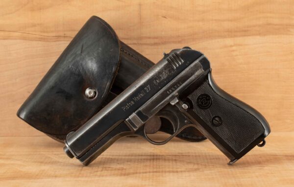 CZ Model 27 7.65mm – 1942, HOLSTER, MATCHING SERIAL No. WAFFENAMT