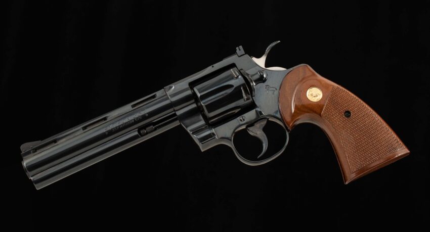 Colt Python .357MAG - 1976, 99%, MIRROR BORE, HARDCASE