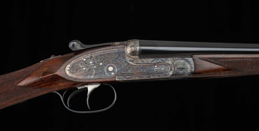 AyA No. 2 .410 - 99%, 2008, SIDELOCK, ENGLISH GRIP, 27”, 5LBS.
