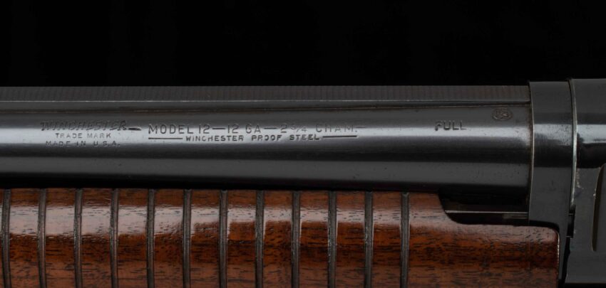 Winchester Model 12- 12 GAUGE, SOLID RIB, 99% BLUING