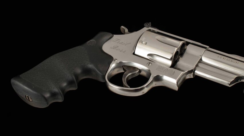 Smith & Wesson Model 629 RSR Trail Boss .44MAG – 99%, PORTED, CASE