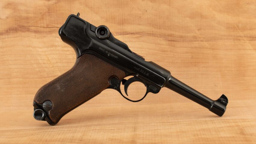 Erma EP-22, .22LR - 1967, CASED, MIRROR BORE, 98%+ FACTORY, 4 ½” BARREL
